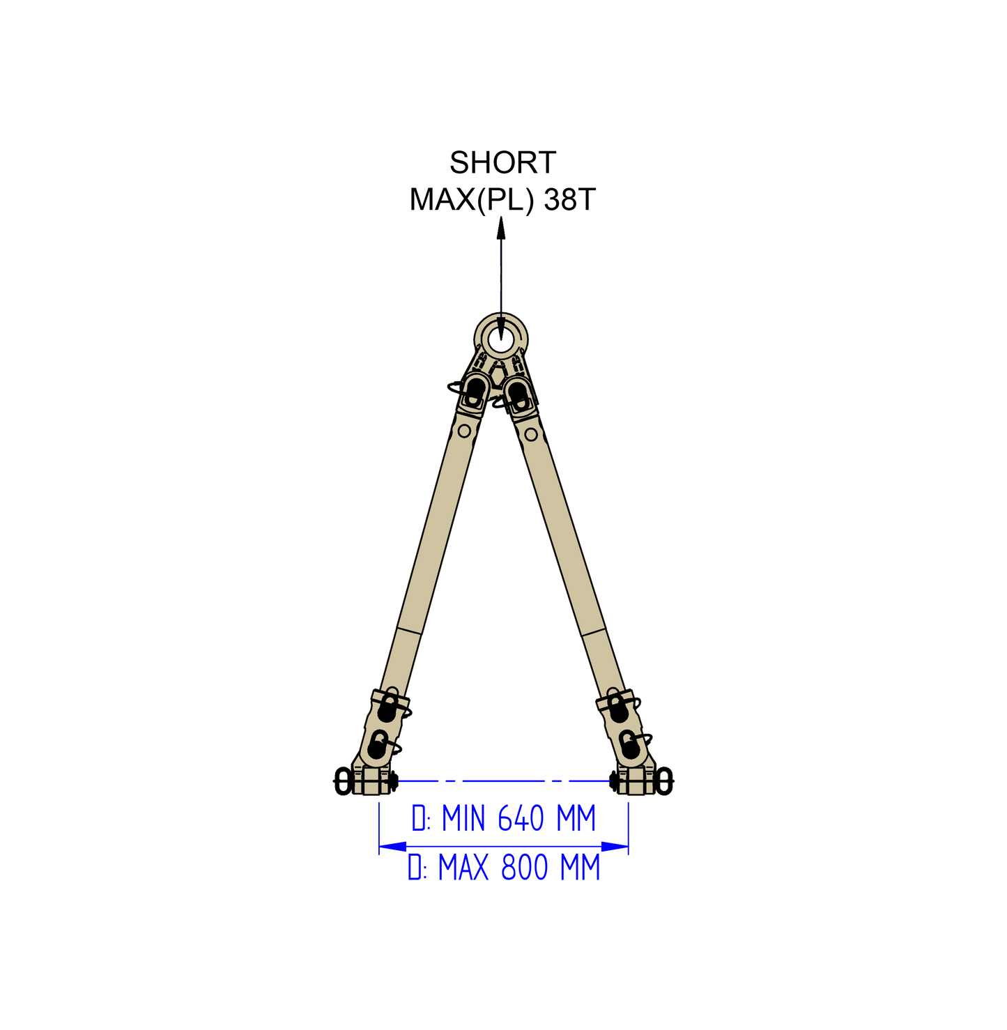 A-Frame Short -38t