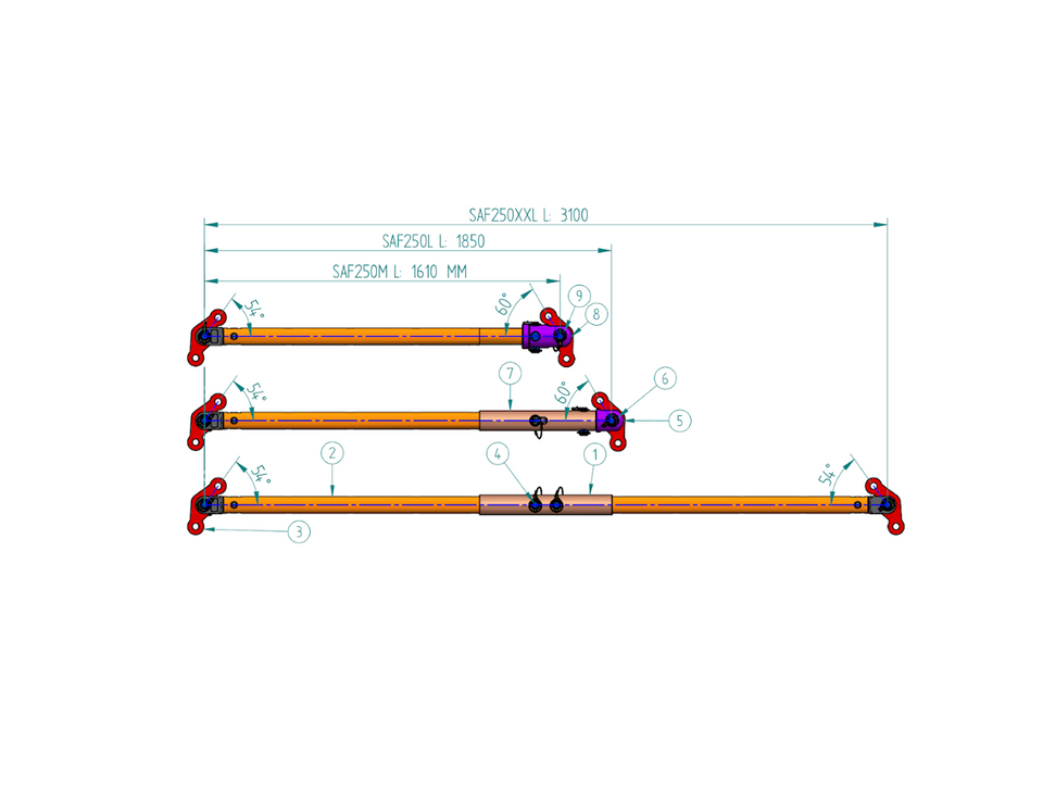 Spreader Bar upgrade A-Frame MKIII